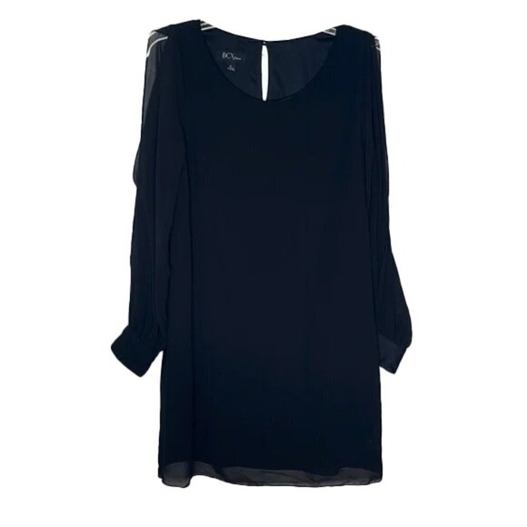 ❤️ 🆕 BCX Cold Shoulder Dress Size S - Picture 1 of 4